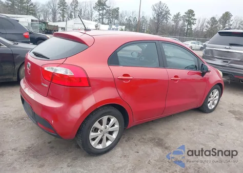 2012 Kia Rio5 Ex z USA, uszkodzony, nr VIN KNADN5A39C6031464
